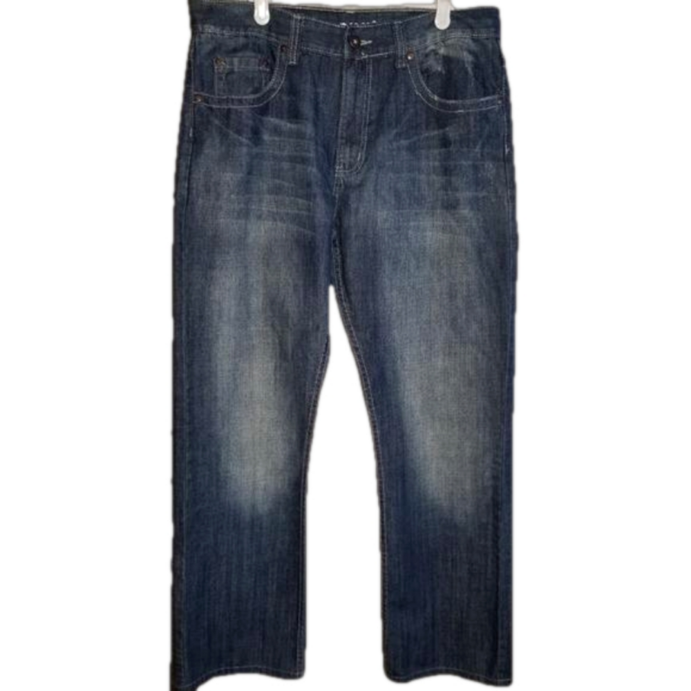 Flypaper Bootcut Blue Jeans Label Reads 34x34